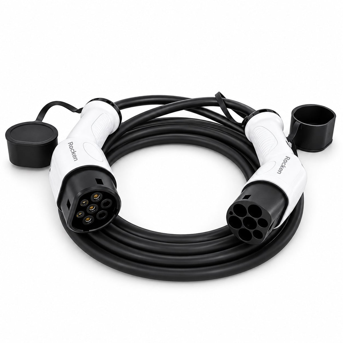 ROCKEN Type 2 EV Charging Cable – 16 A 11 kW, 3 Phase