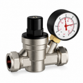 KIVO PRV001 Adjustable Pressure Reducing Valve with Gauge