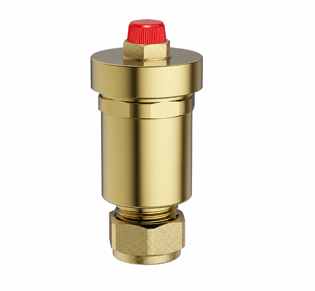KIVO AAV002 Slim Automatic Air Vent — 15 mm Compression
