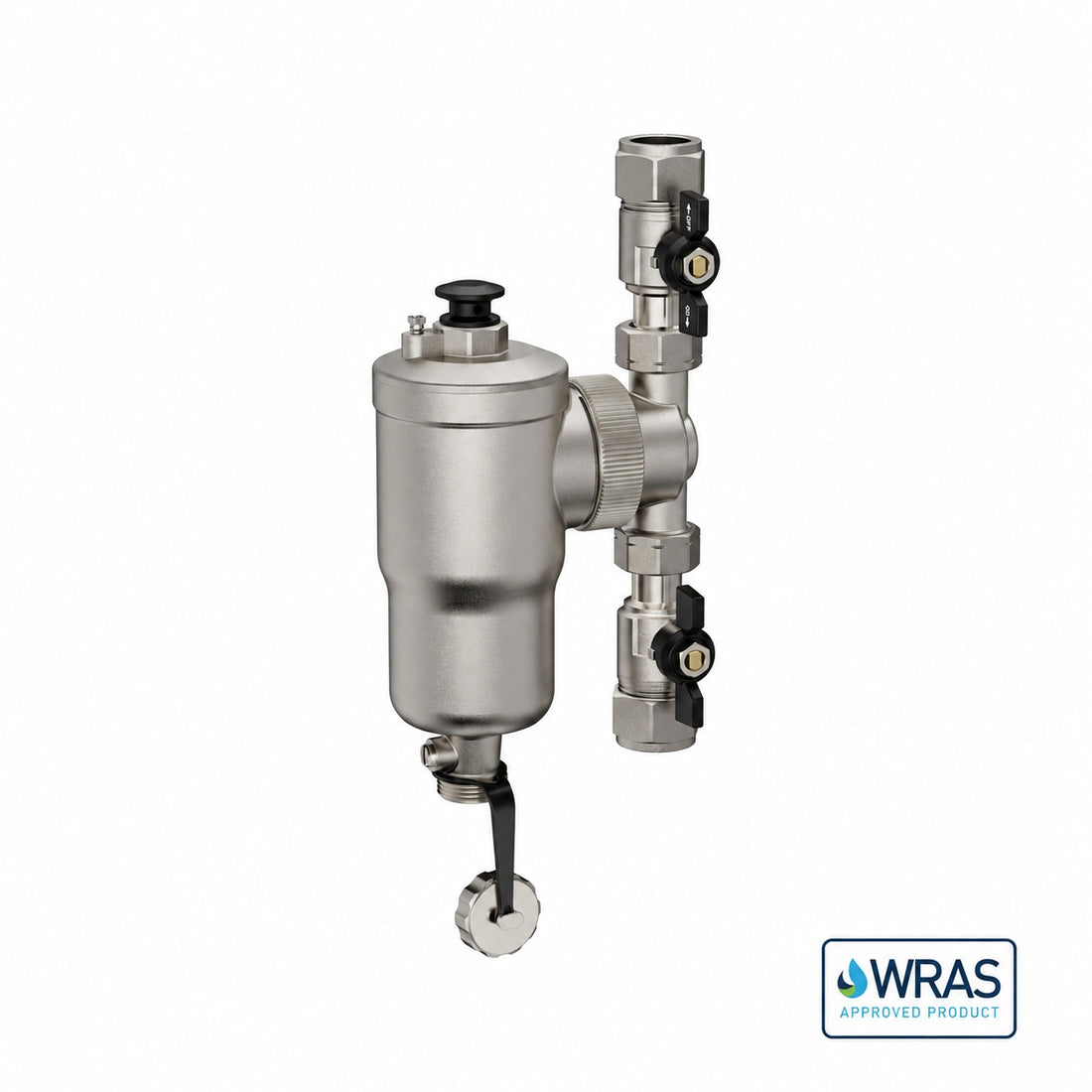 KIVO MF002 Brass Magnetic Filter — 22 mm